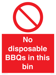 PV10006: No disposable BBQs in this bin