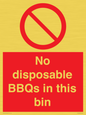 PV10006: No disposable BBQs in this bin
