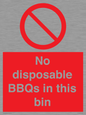 PV10006: No disposable BBQs in this bin