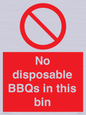 PV10006: No disposable BBQs in this bin