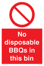 PV10006: No disposable BBQs in this bin