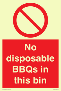 PV10006: No disposable BBQs in this bin