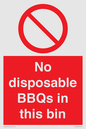 PV10006: No disposable BBQs in this bin