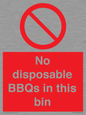 PV10006: No disposable BBQs in this bin