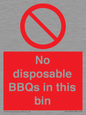 PV10006: No disposable BBQs in this bin