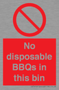 PV10006: No disposable BBQs in this bin