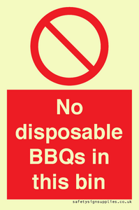 PV10006: No disposable BBQs in this bin