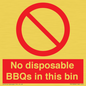 PV10006: No disposable BBQs in this bin