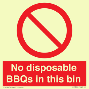PV10006: No disposable BBQs in this bin