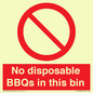PV10006: No disposable BBQs in this bin