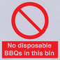 PV10006: No disposable BBQs in this bin