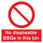 PV10006: No disposable BBQs in this bin
