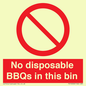 PV10006: No disposable BBQs in this bin