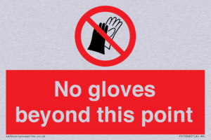 PV10048: No gloves beyond this point
