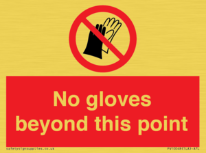 PV10048: No gloves beyond this point