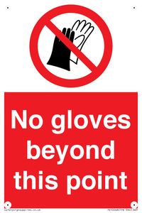 PV10048: No gloves beyond this point