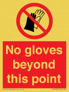 PV10048: No gloves beyond this point
