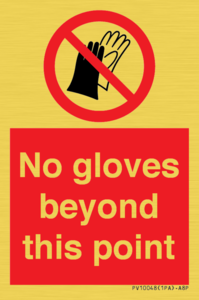 PV10048: No gloves beyond this point