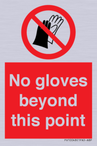 PV10048: No gloves beyond this point