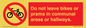 PV10051: Do not leave bikes or prams in communal areas or hallways.