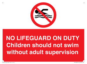 PV10065: NO LIFEGUARD ON DUTY