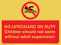 PV10065: NO LIFEGUARD ON DUTY
