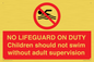 PV10065: NO LIFEGUARD ON DUTY