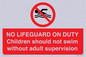 PV10065: NO LIFEGUARD ON DUTY