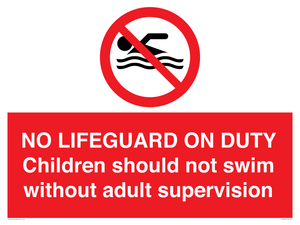 PV10065: NO LIFEGUARD ON DUTY