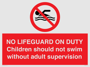 PV10065: NO LIFEGUARD ON DUTY