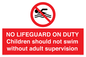 PV10065: NO LIFEGUARD ON DUTY