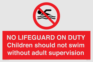 PV10065: NO LIFEGUARD ON DUTY