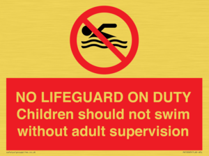 PV10065: NO LIFEGUARD ON DUTY