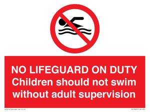 PV10065: NO LIFEGUARD ON DUTY
