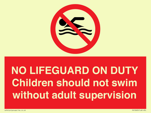 PV10065: NO LIFEGUARD ON DUTY