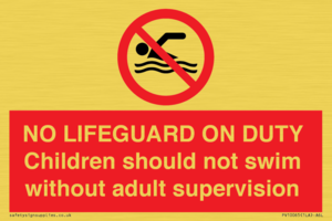 PV10065: NO LIFEGUARD ON DUTY