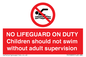 PV10065: NO LIFEGUARD ON DUTY