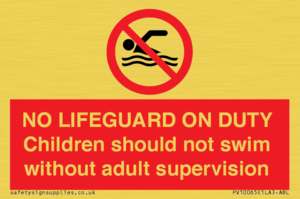 PV10065: NO LIFEGUARD ON DUTY