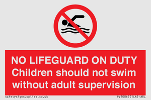 PV10065: NO LIFEGUARD ON DUTY