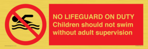 PV10065: NO LIFEGUARD ON DUTY