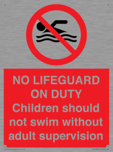 PV10065: NO LIFEGUARD ON DUTY