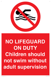 PV10065: NO LIFEGUARD ON DUTY