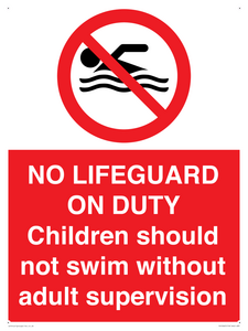 PV10065: NO LIFEGUARD ON DUTY
