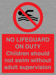 PV10065: NO LIFEGUARD ON DUTY