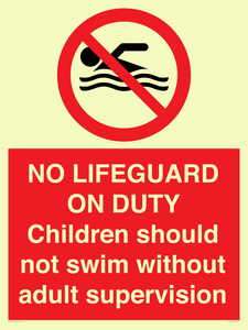 PV10065: NO LIFEGUARD ON DUTY