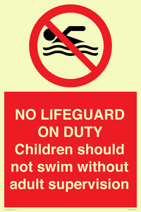 PV10065: NO LIFEGUARD ON DUTY