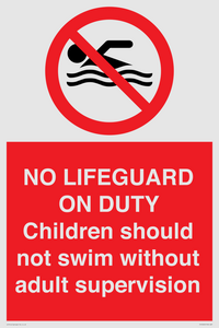 PV10065: NO LIFEGUARD ON DUTY