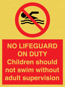 PV10065: NO LIFEGUARD ON DUTY