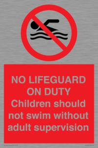 PV10065: NO LIFEGUARD ON DUTY