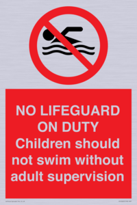 PV10065: NO LIFEGUARD ON DUTY
